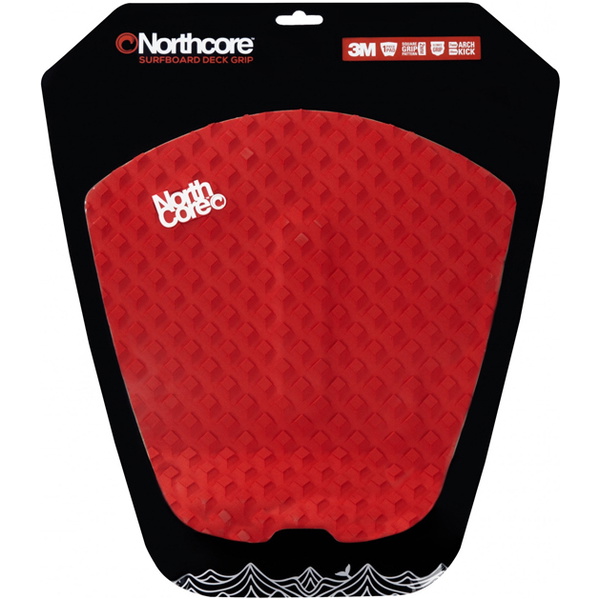 2026 Northcore Ultimate Grip Deck Pad NOCO63L - Red